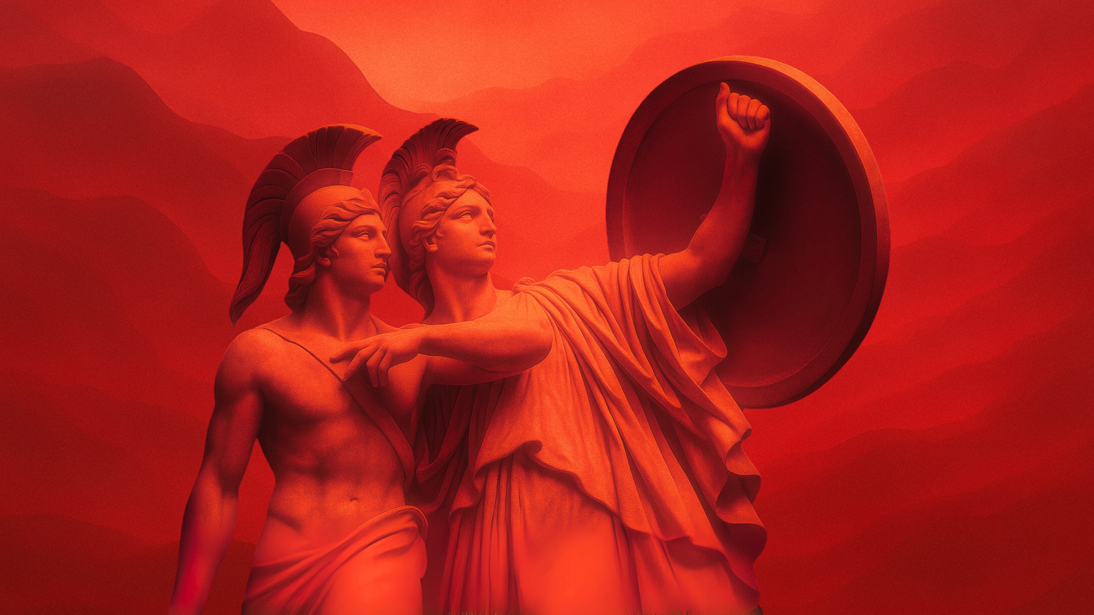 Classical Sculpture Heritage Backdrop